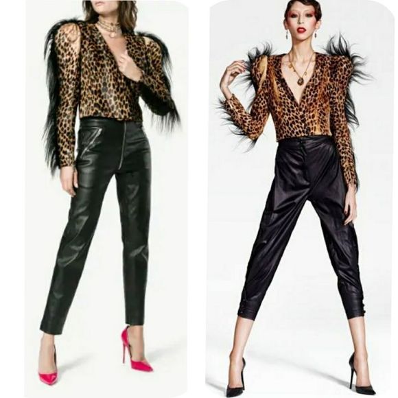 RONALD VAN DER KEMP ocelot leopard print jack - Picture 9 of 10